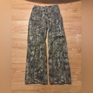 No Boundaries Camouflage Straight Leg Pants